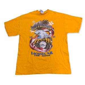 Jake & The Fat Man VTG 1997 74th Annual Rally & Race Week Laconia, NH T-Shirt